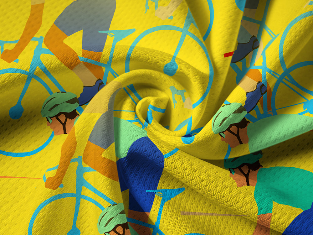 Orionride Passionate Competition Long Sleeve Half Zipper Mountain Bike Jersey