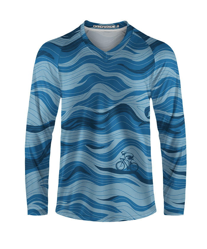Orionride Winding Curves Long Sleeve Downhill Jersey