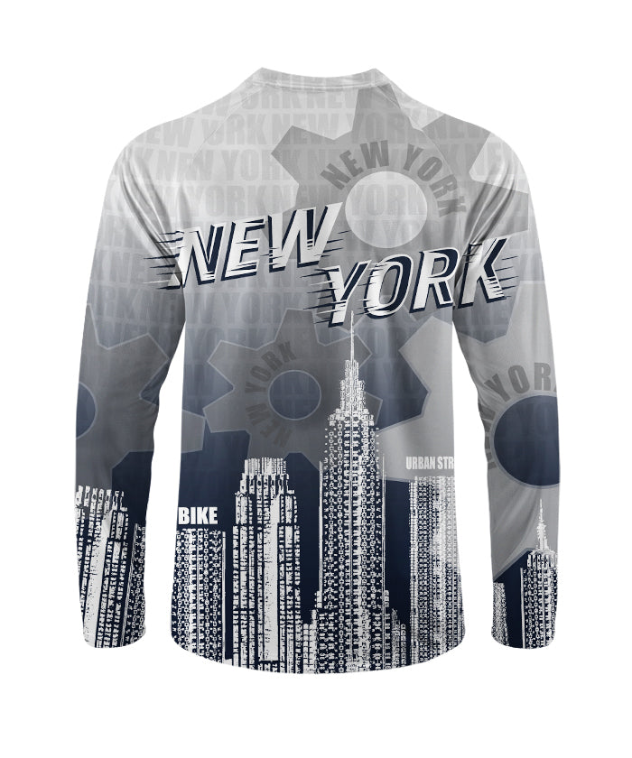 Orionride New York City Long Sleeve Downhill Jersey