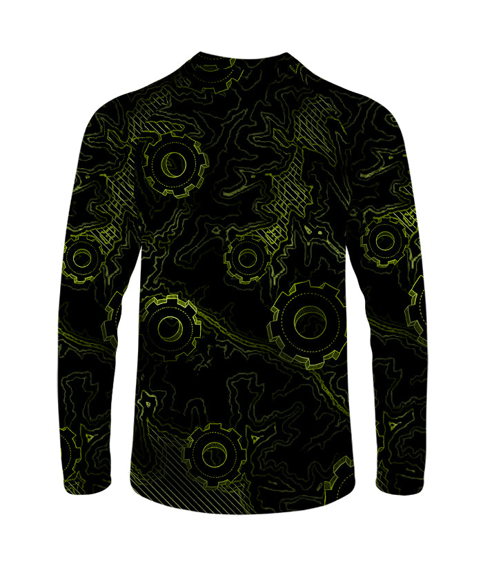 Orionride Real Gears Long Sleeve Downhill Jersey
