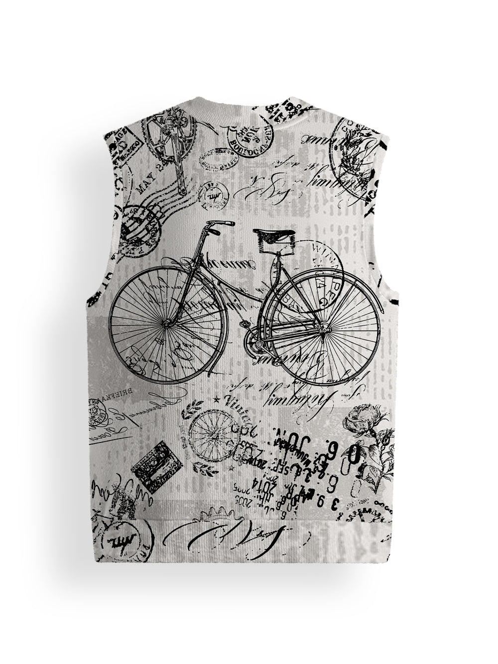 Orionride Nostalgic Bicycle Sweater Vest