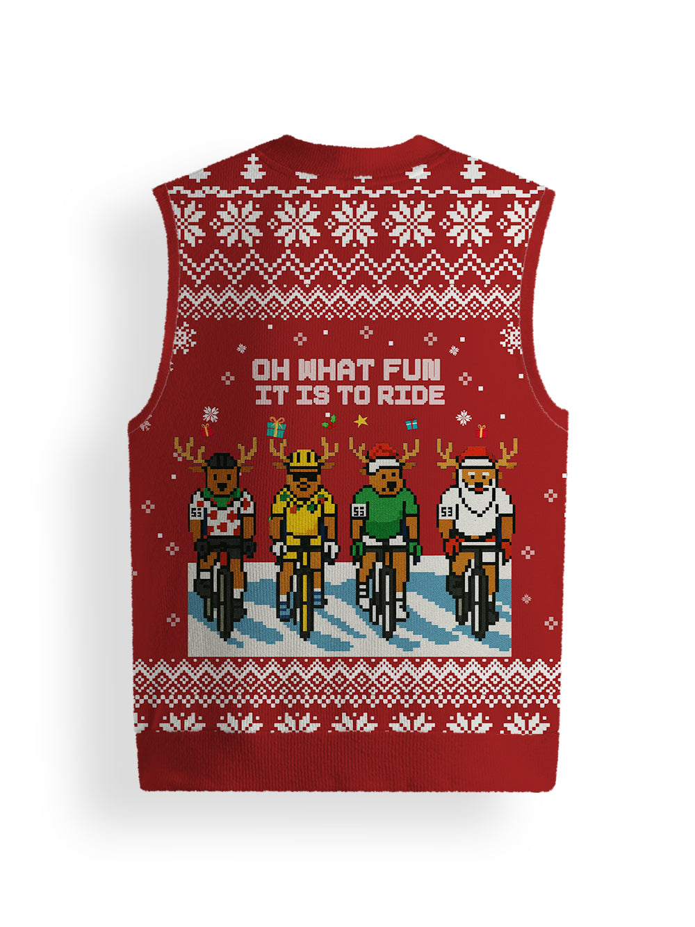 Orionride Christmas Reindeer Sweater Vest