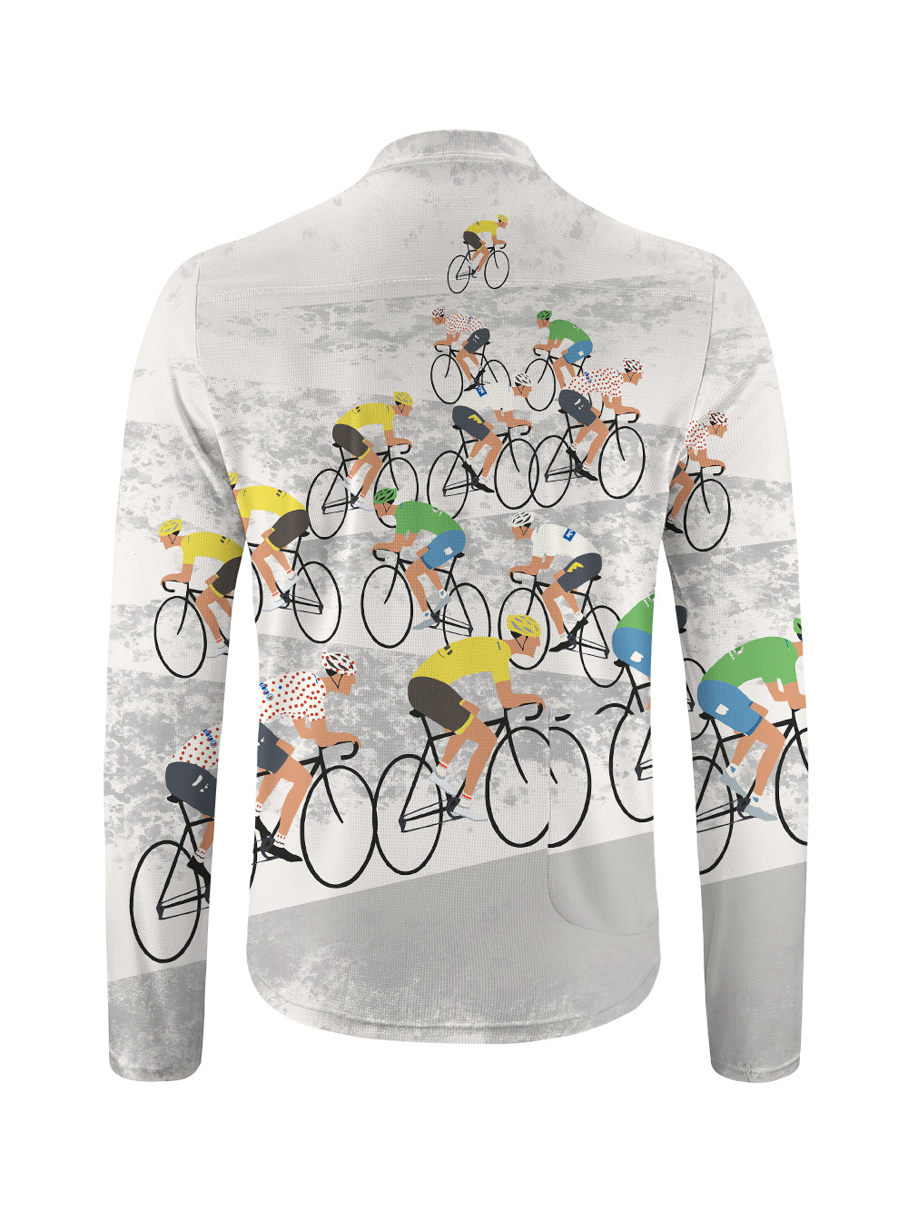 Orionride Go To The Competition Long Sleeve Half Zipper Mountain Bike Jersey