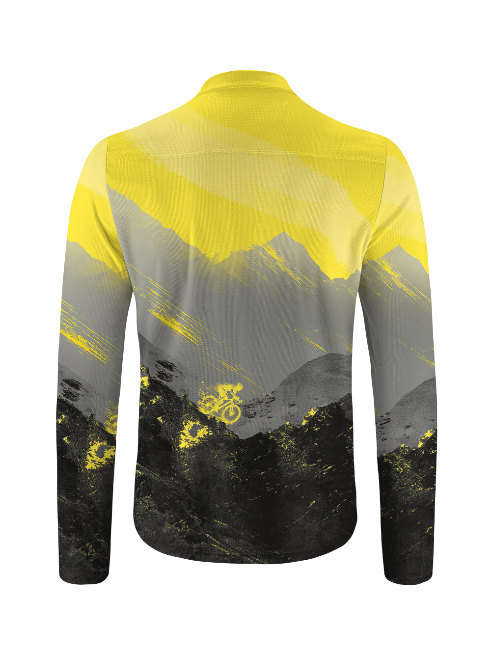 Orionride A Contest Of Speed Long Sleeve Half Zipper Mountain Bike Jersey
