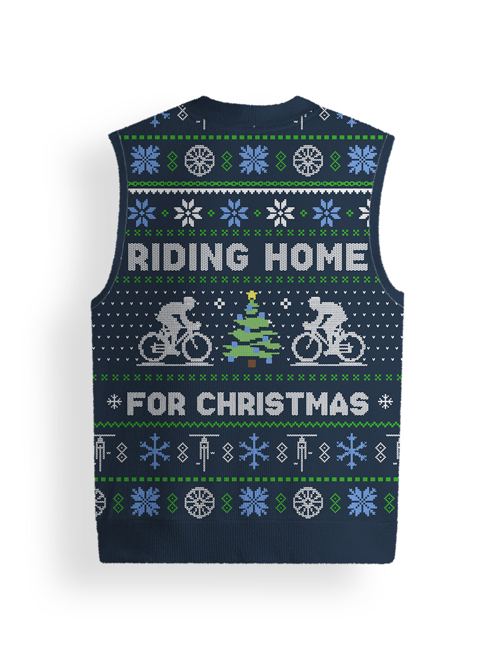 Orionride Riding Home For Christmas Sweater Vest
