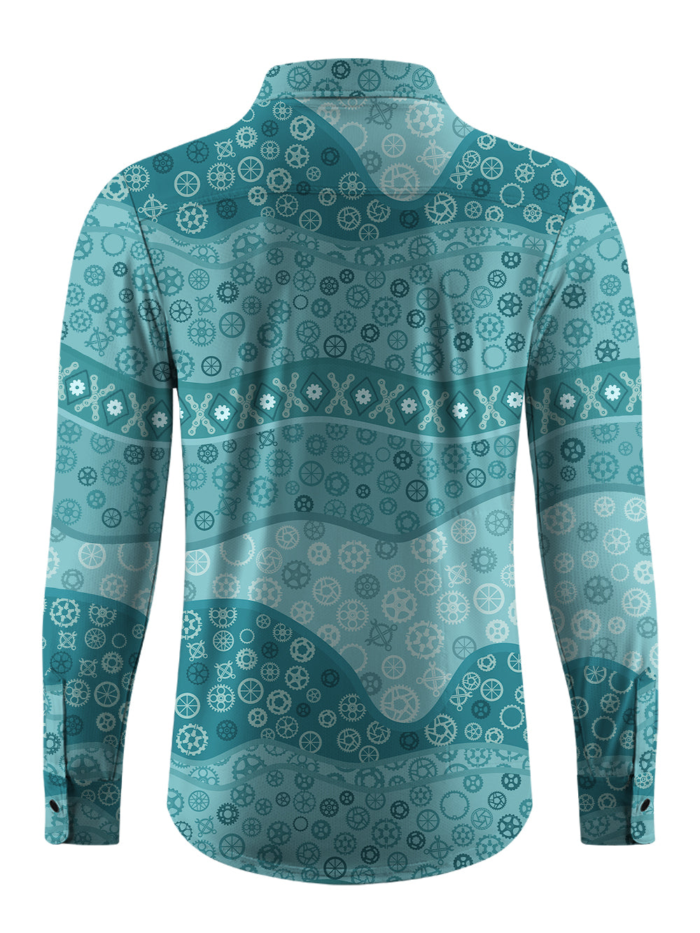 Orionride Wave Gear Men's Stretchy Breathable Long Sleeve Gravel Shirt