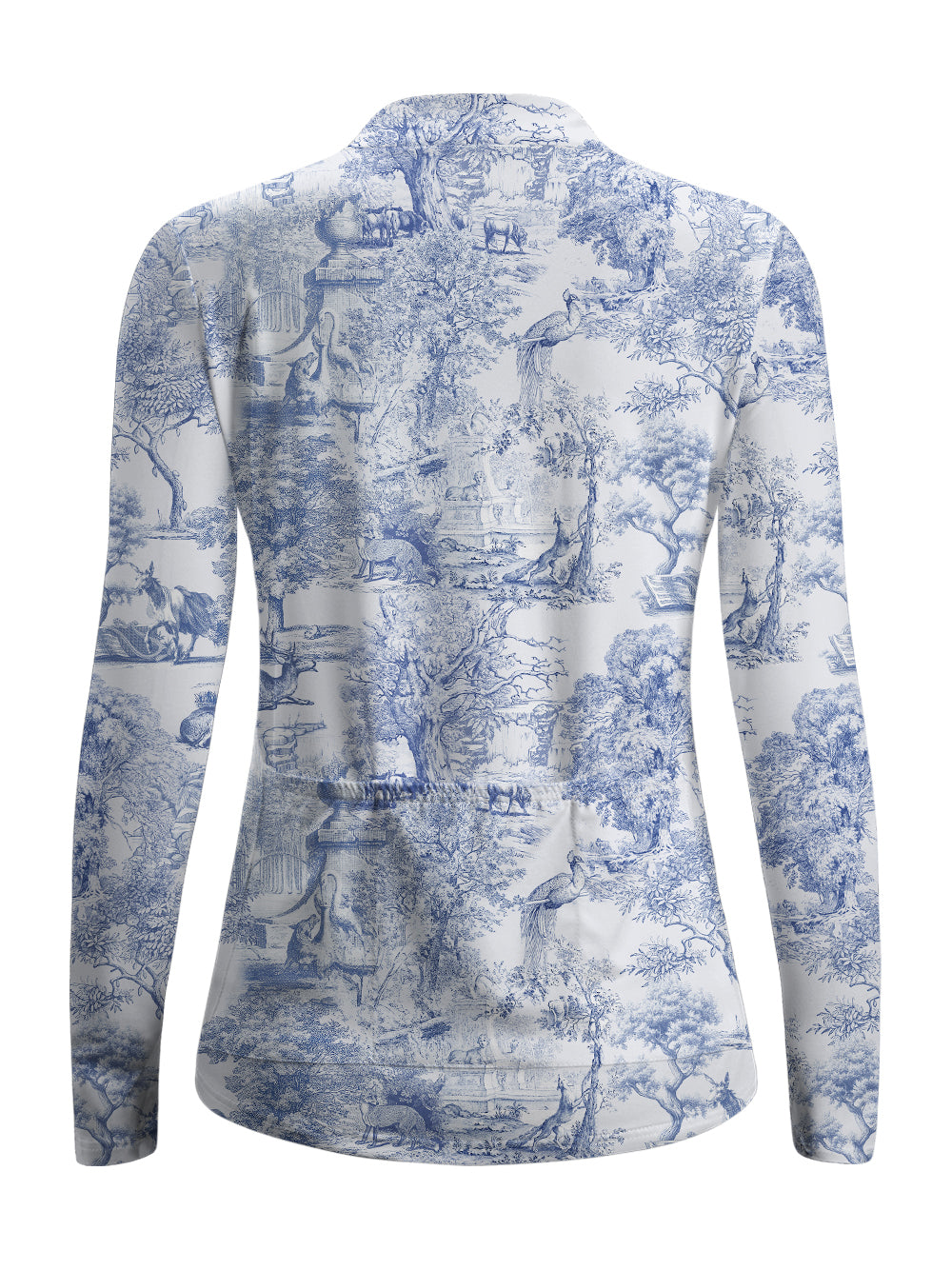 Orionride Animal Party Women's Quarter Zipper Long Sleeve Jersey