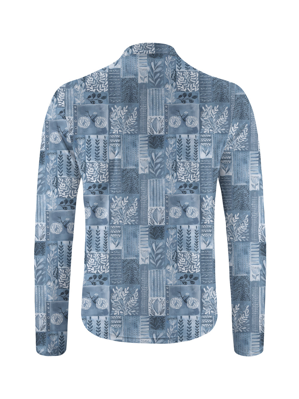 Orionride Bicycle Jigsaw Puzzle Long Sleeve Half Zipper Mountain Bike Jersey