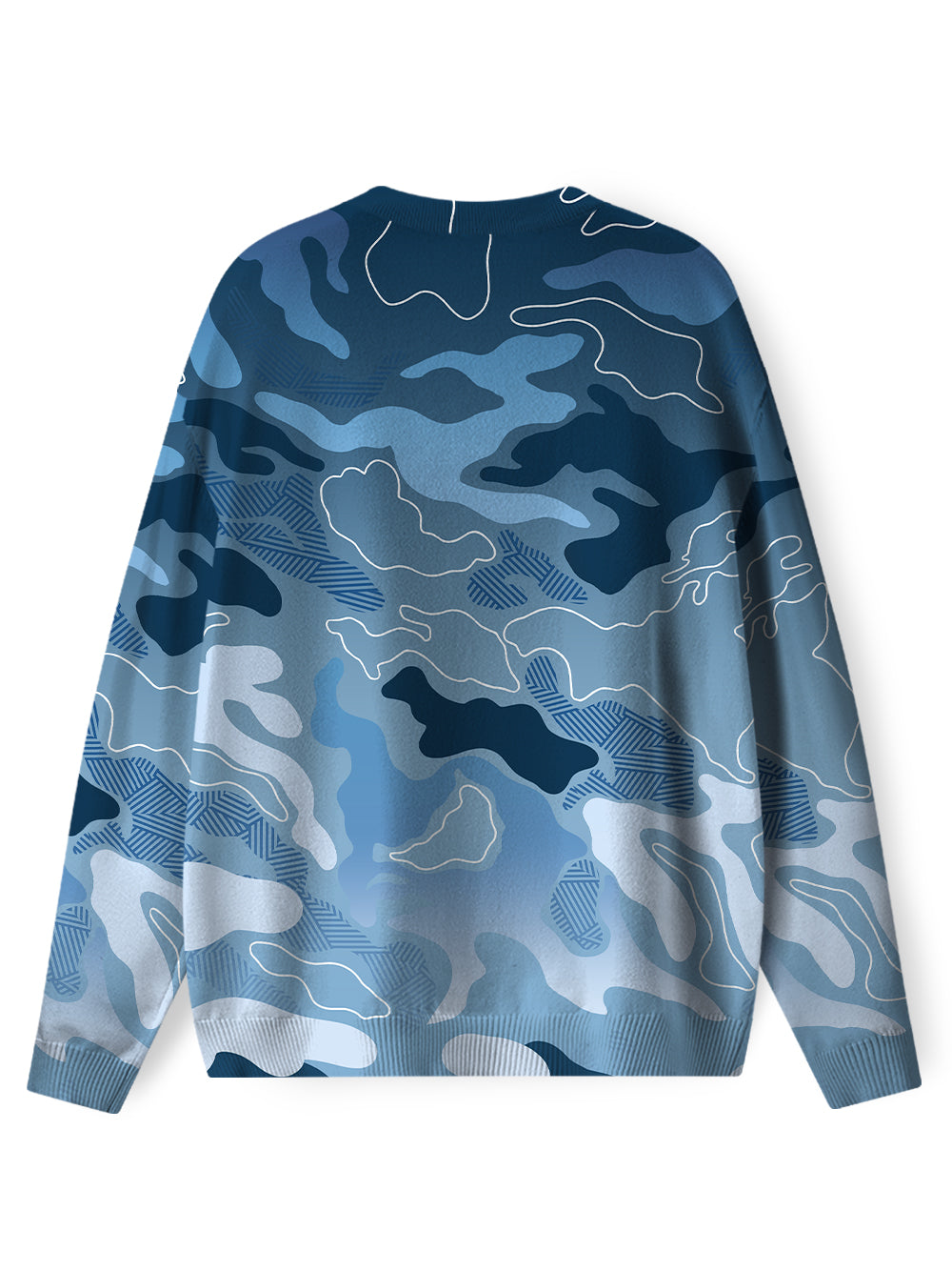 Orionride Gradient Ripple Men's Sweaters