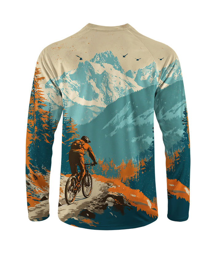 Orionride Adventure Road Long Sleeve Downhill Jersey
