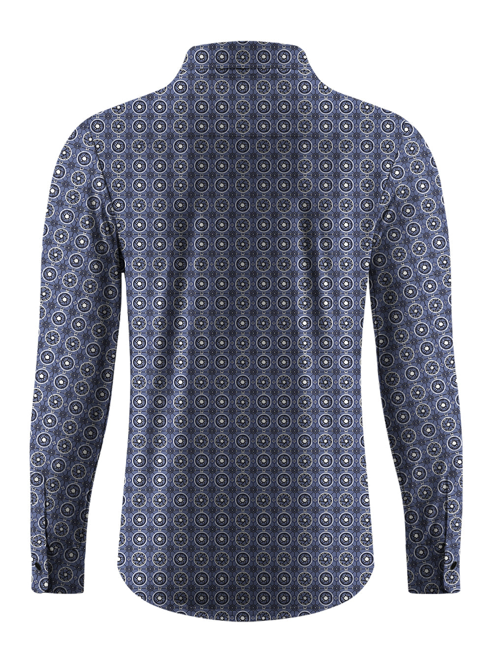 Orionride Gear Jigsaw Puzzle Men's Stretchy Breathable Long Sleeve Gravel Shirt