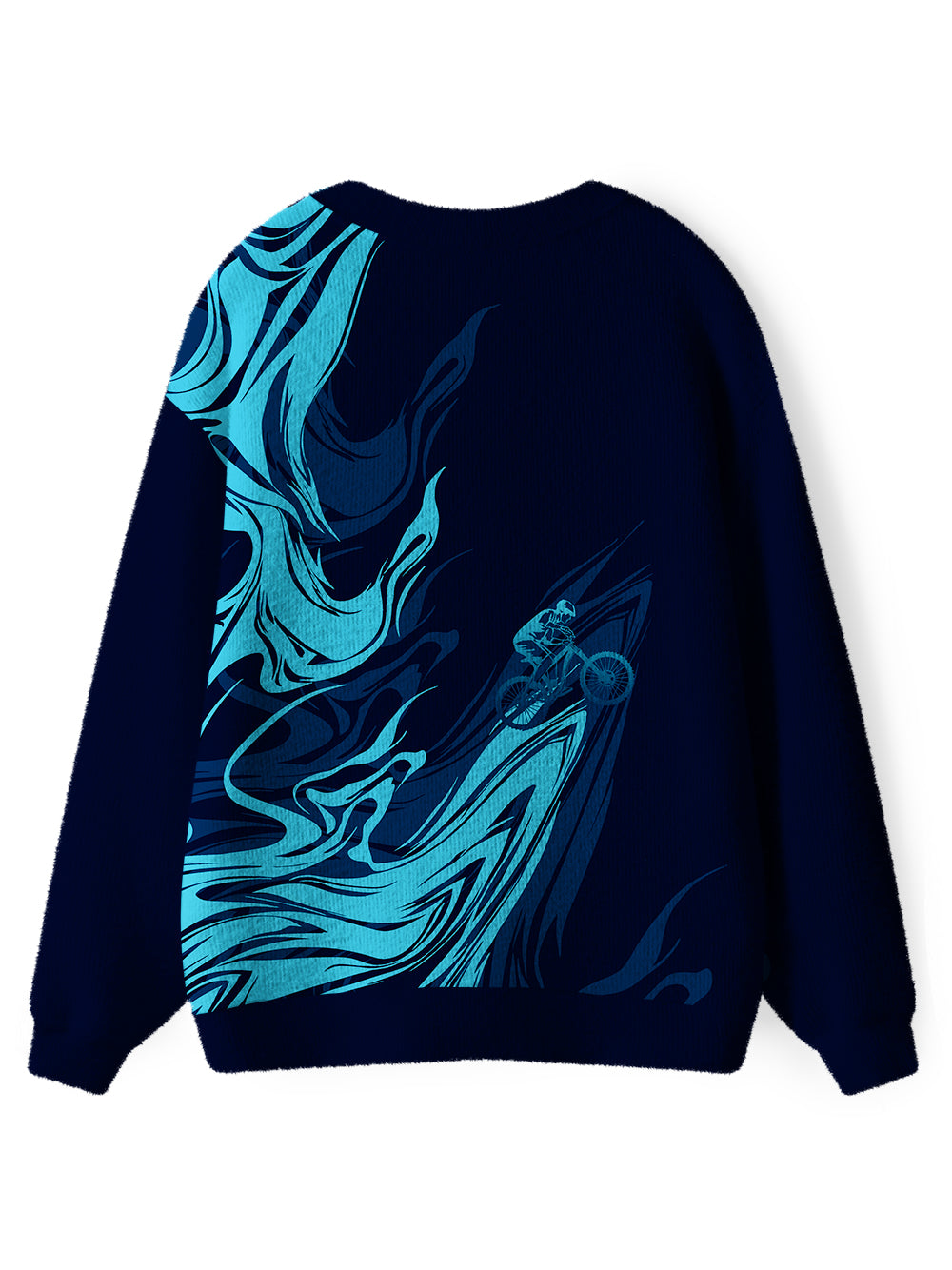 Orionride Water Ripples Men's Cardigan Knit Sweaters