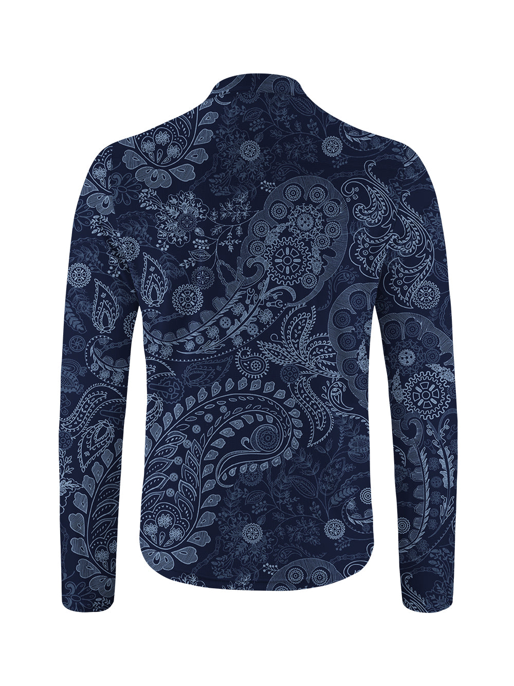 Orionride Gear Cashew Stamen Long Sleeve Half Zipper Mountain Bike Jersey