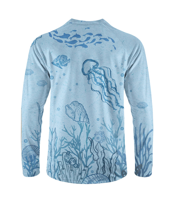 Orionride Ocean Jellyfish Long Sleeve Downhill Jersey
