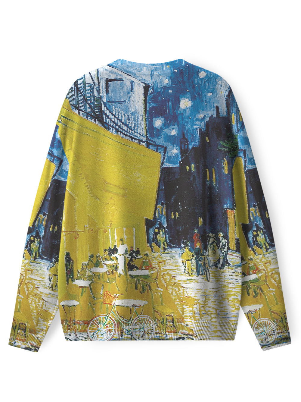 Orionride Van Gogh Clock Men's Sweaters