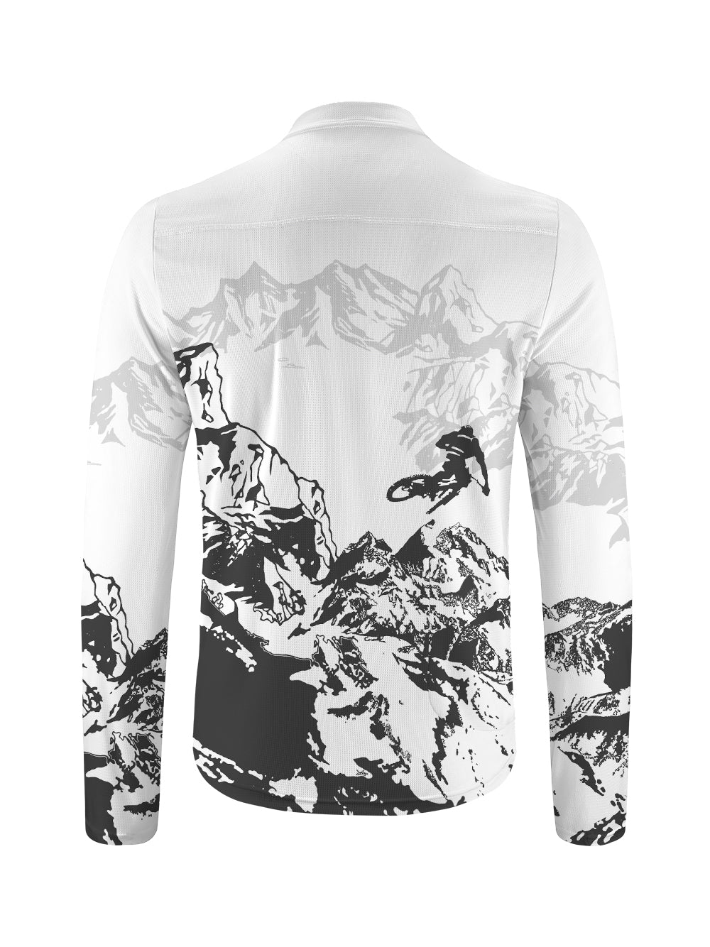 Orionride Hill Racing Long Sleeve Half Zipper Mountain Bike Jersey