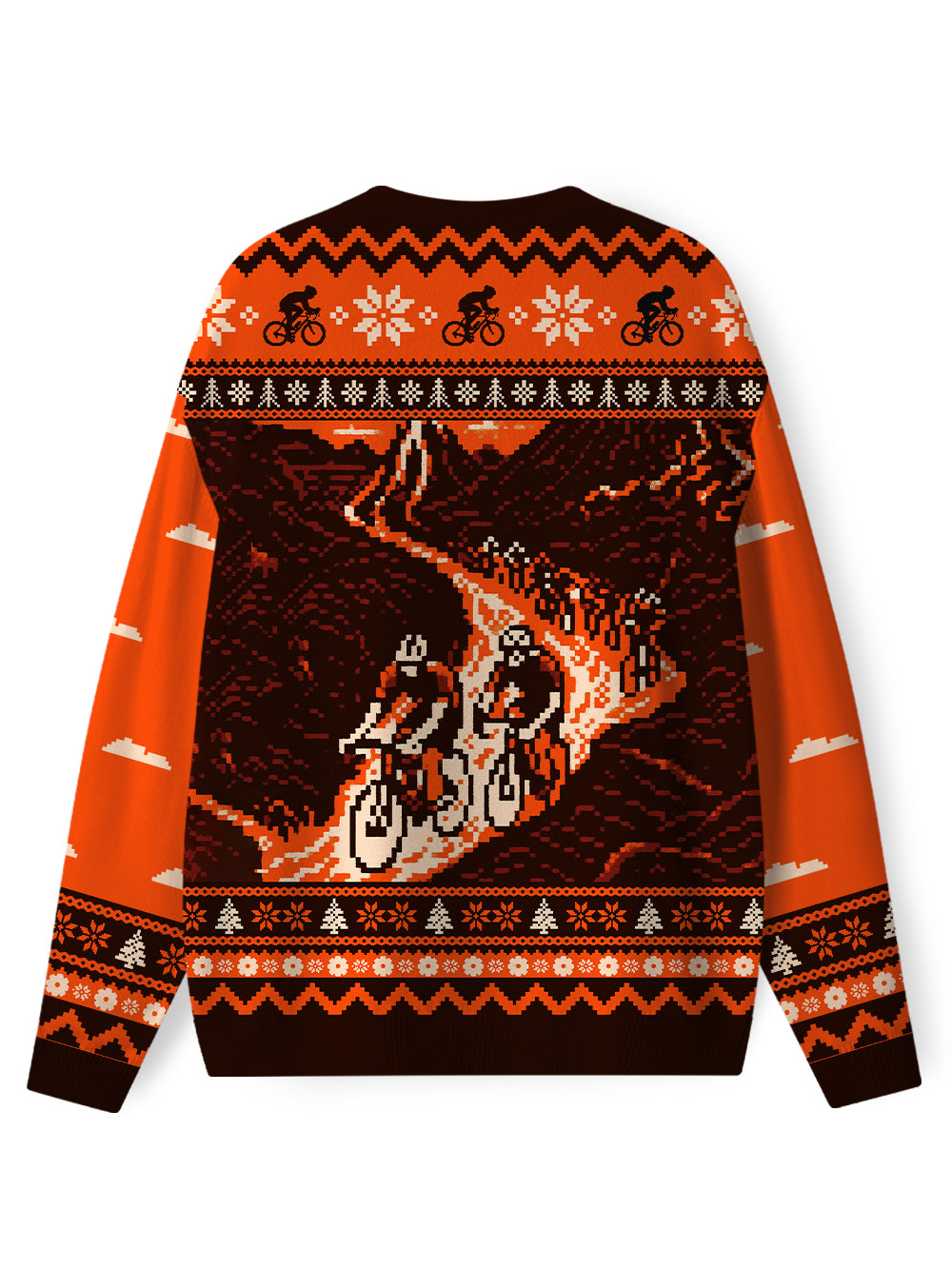 Orionride Volcanic Eruption Men's Sweaters