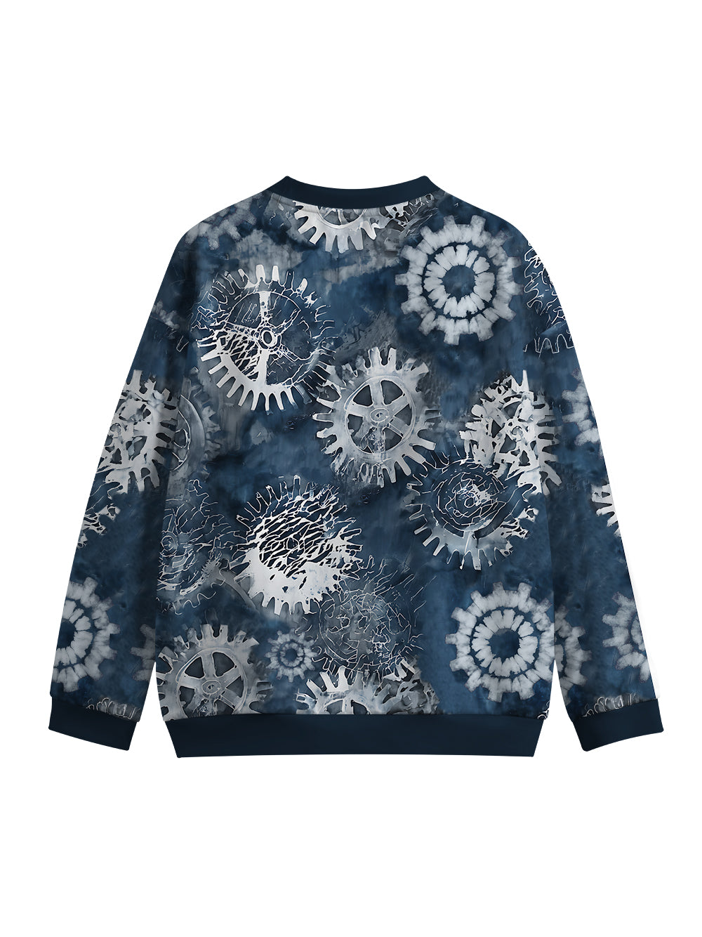 Orionride Ink Gear Crew Neck Pullover Sweatshirt