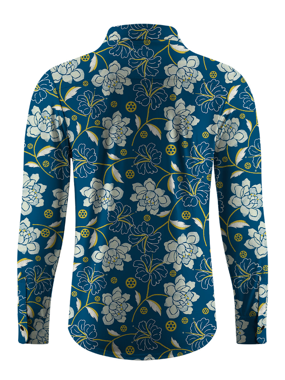 Orionride Peony Bike Men's Stretchy Breathable Long Sleeve Gravel Shirt