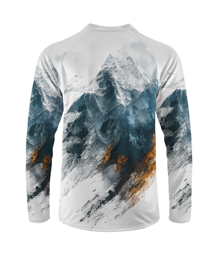 Orionride Snow Mountain Memories Long Sleeve Downhill Jersey