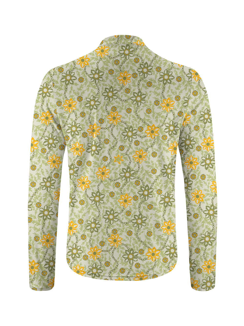 Orionride Chain Garden Long Sleeve Half Zipper Mountain Bike Jersey