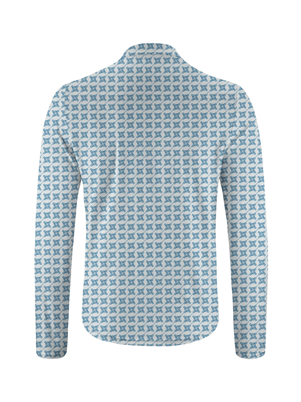 Orionride Square Chain Long Sleeve Half Zipper Mountain Bike Jersey