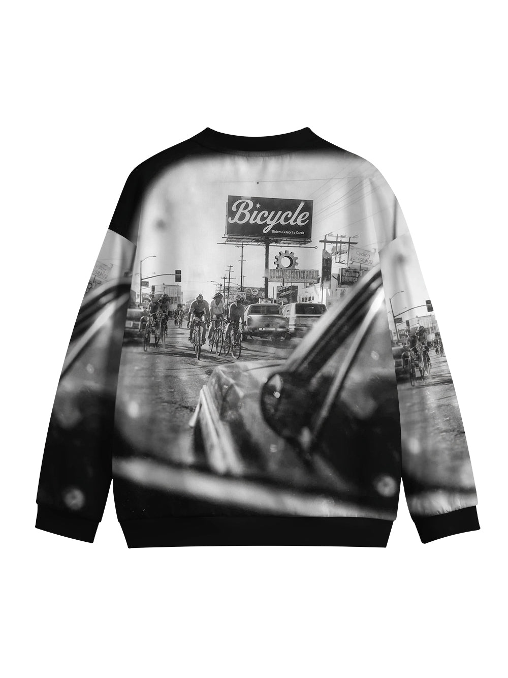 Orionride Time Travel Crew Neck Pullover Sweatshirt
