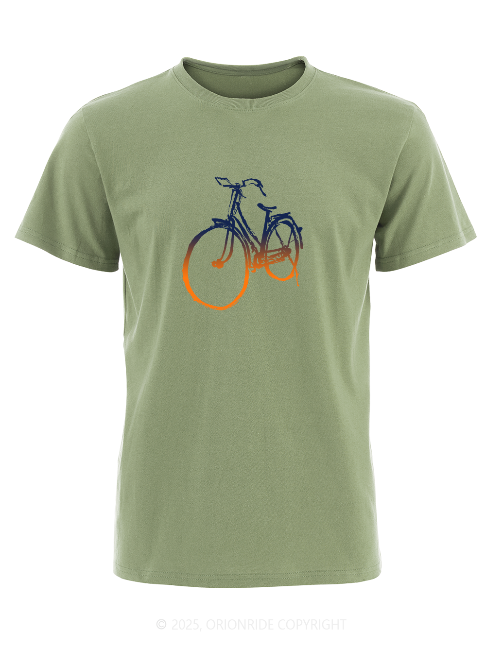 Orionride Gradient Bicycle Short Sleeves Bike T-Shirt