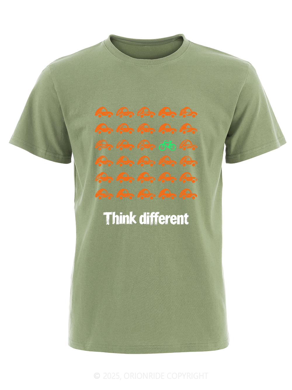 Orionride Think Different Short Sleeves Bike T-Shirt
