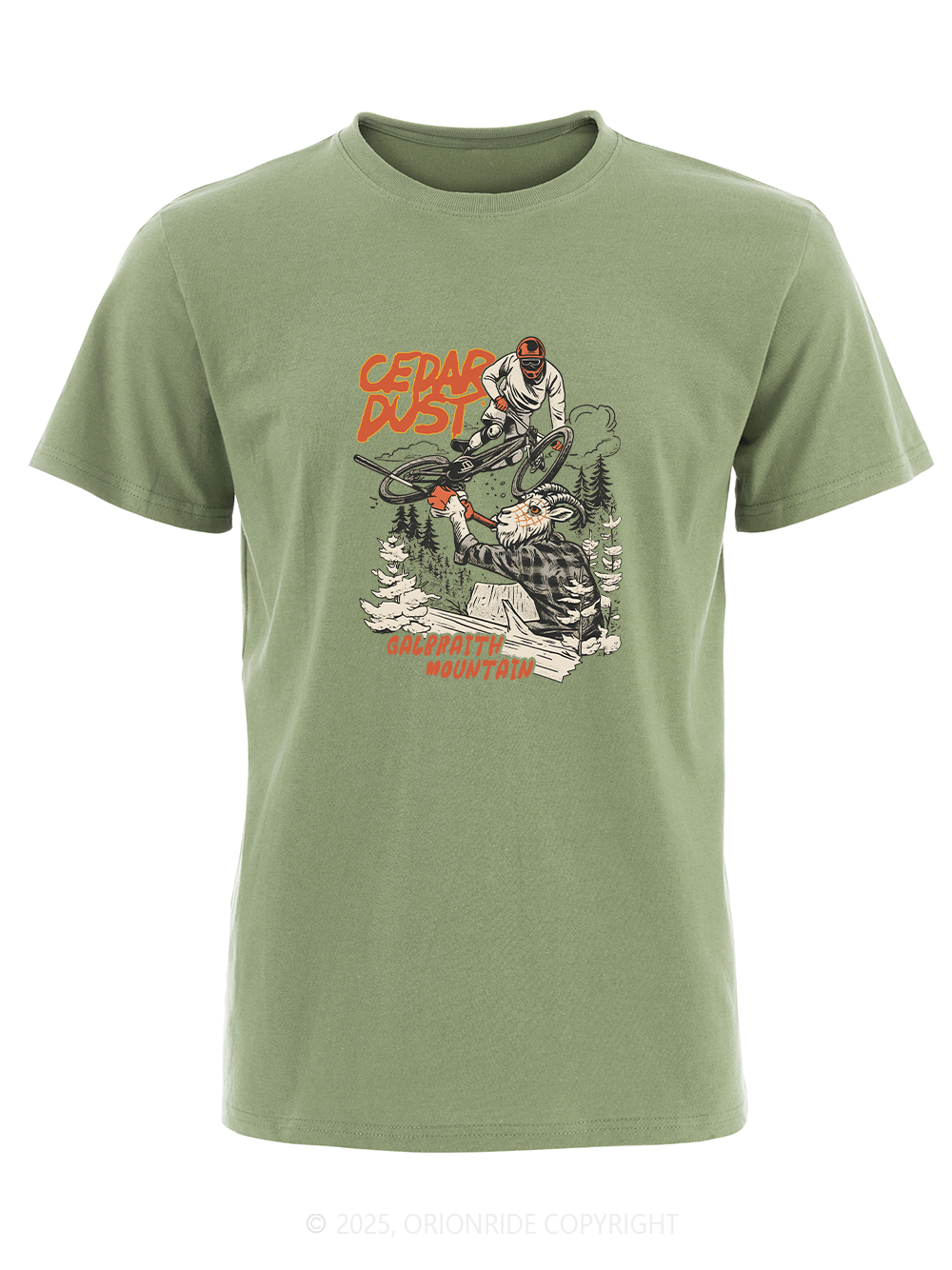 Orionride Cedar Dust Short Sleeves Bike T-Shirt