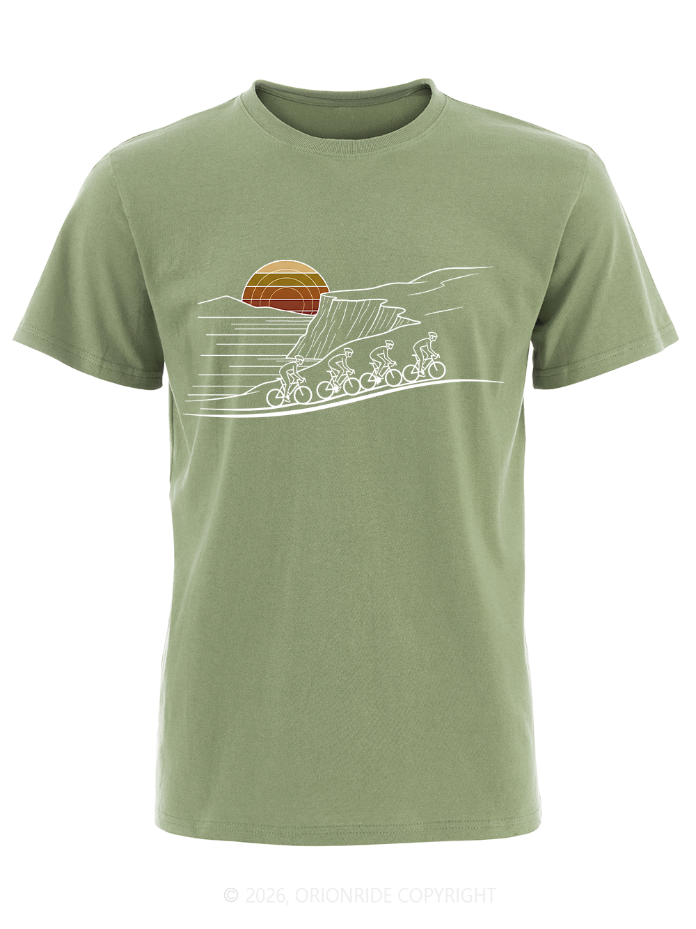 Orionride Traveling In Groups Short Sleeves Bike T-Shirt