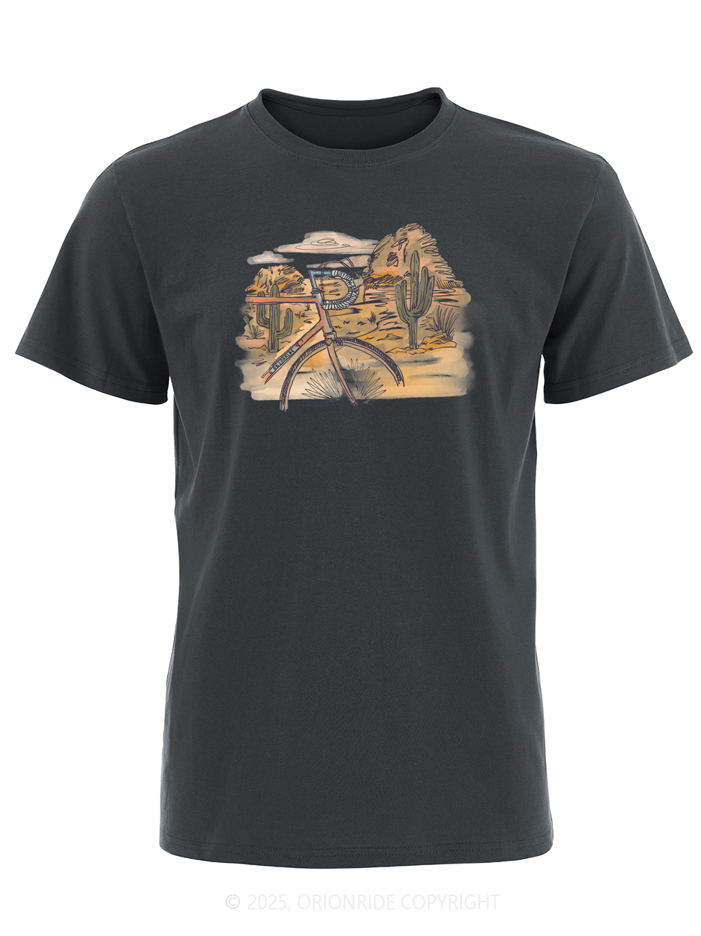 Orionride Desert Handlebars Short Sleeves Bike T-Shirt