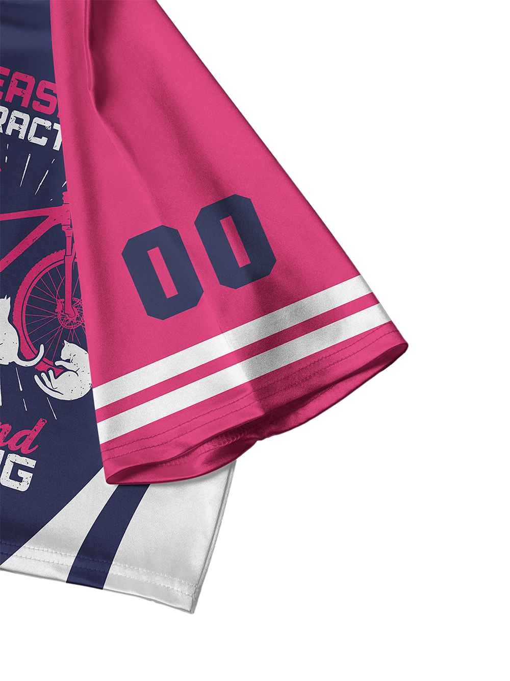 Orionride Cats And Bicycles Women's Sports Crop Jersey
