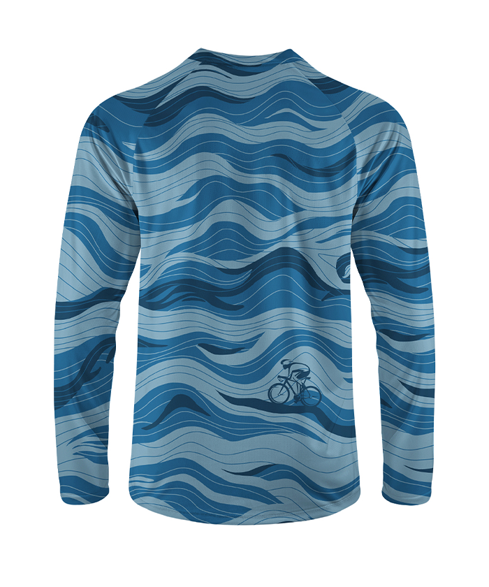 Orionride Winding Curves Long Sleeve Downhill Jersey