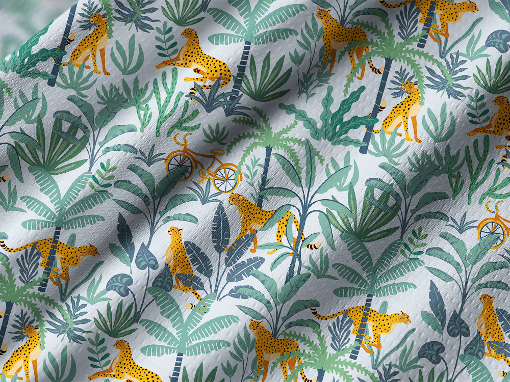 Orionride Jungle Leopard Long Sleeve Downhill Jersey