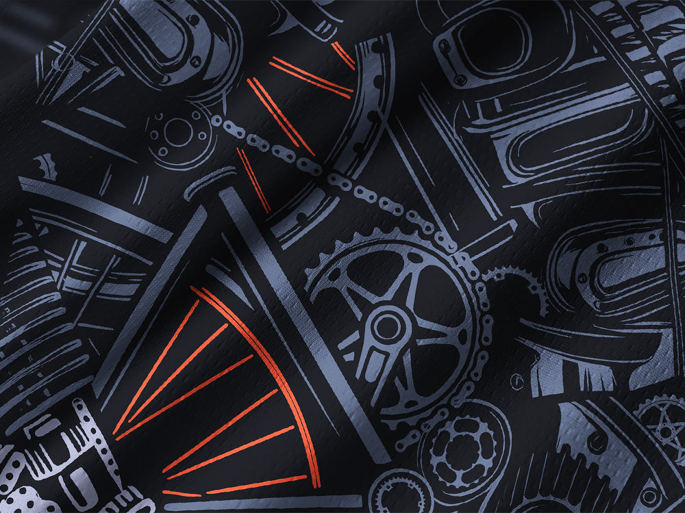 Orionride Metal Parts Long Sleeve Downhill Jersey