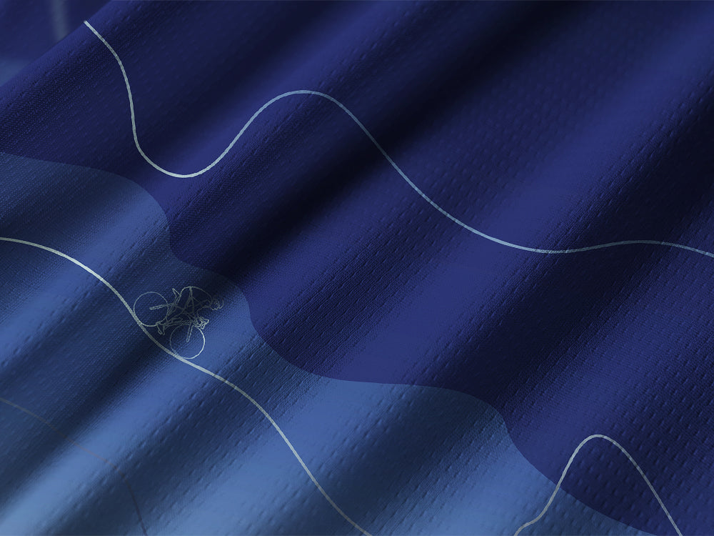 Orionride Gradient Contour Long Sleeve Downhill Jersey