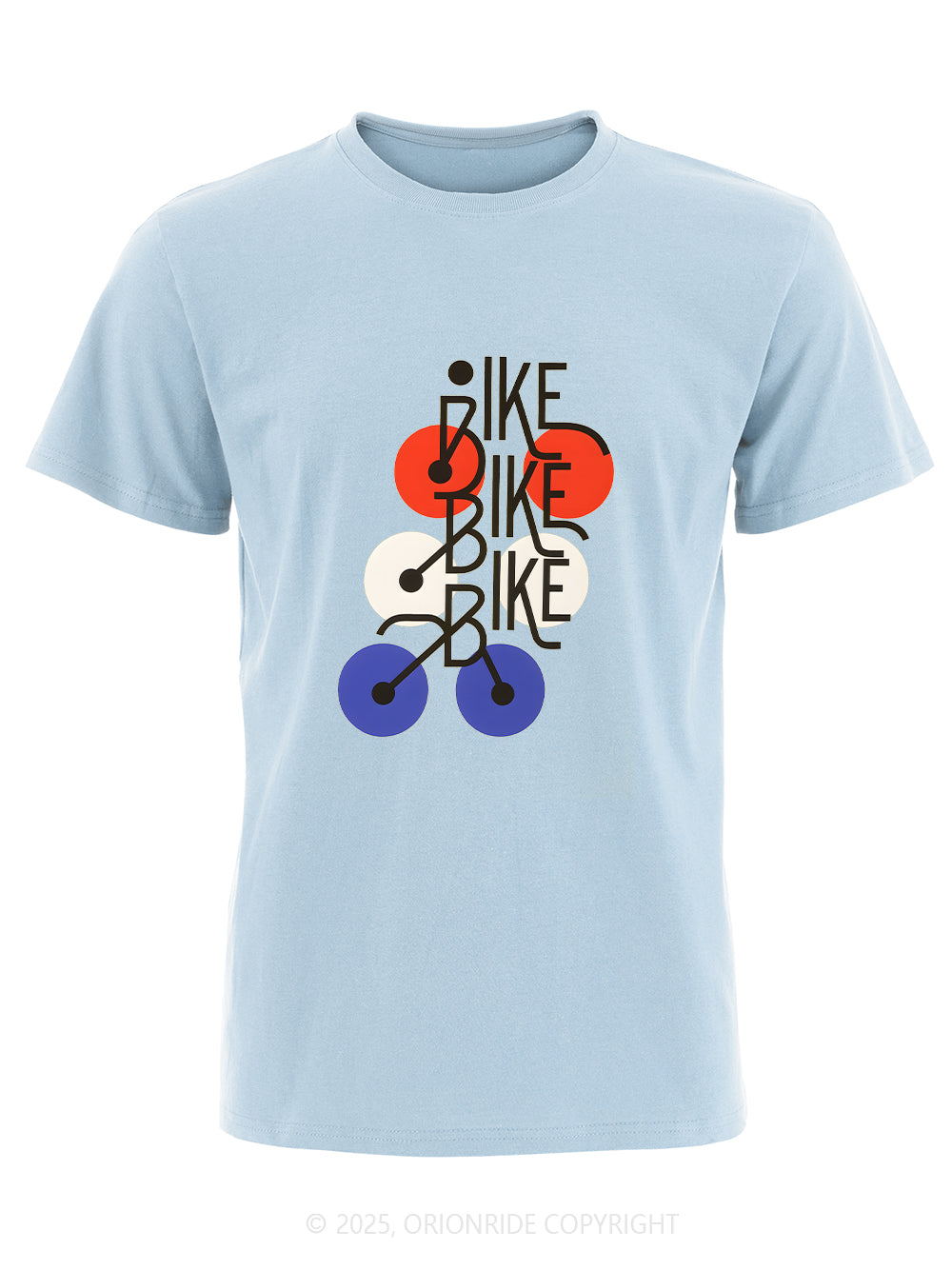 Orionride Unique Frame Short Sleeves Bike T-Shirt