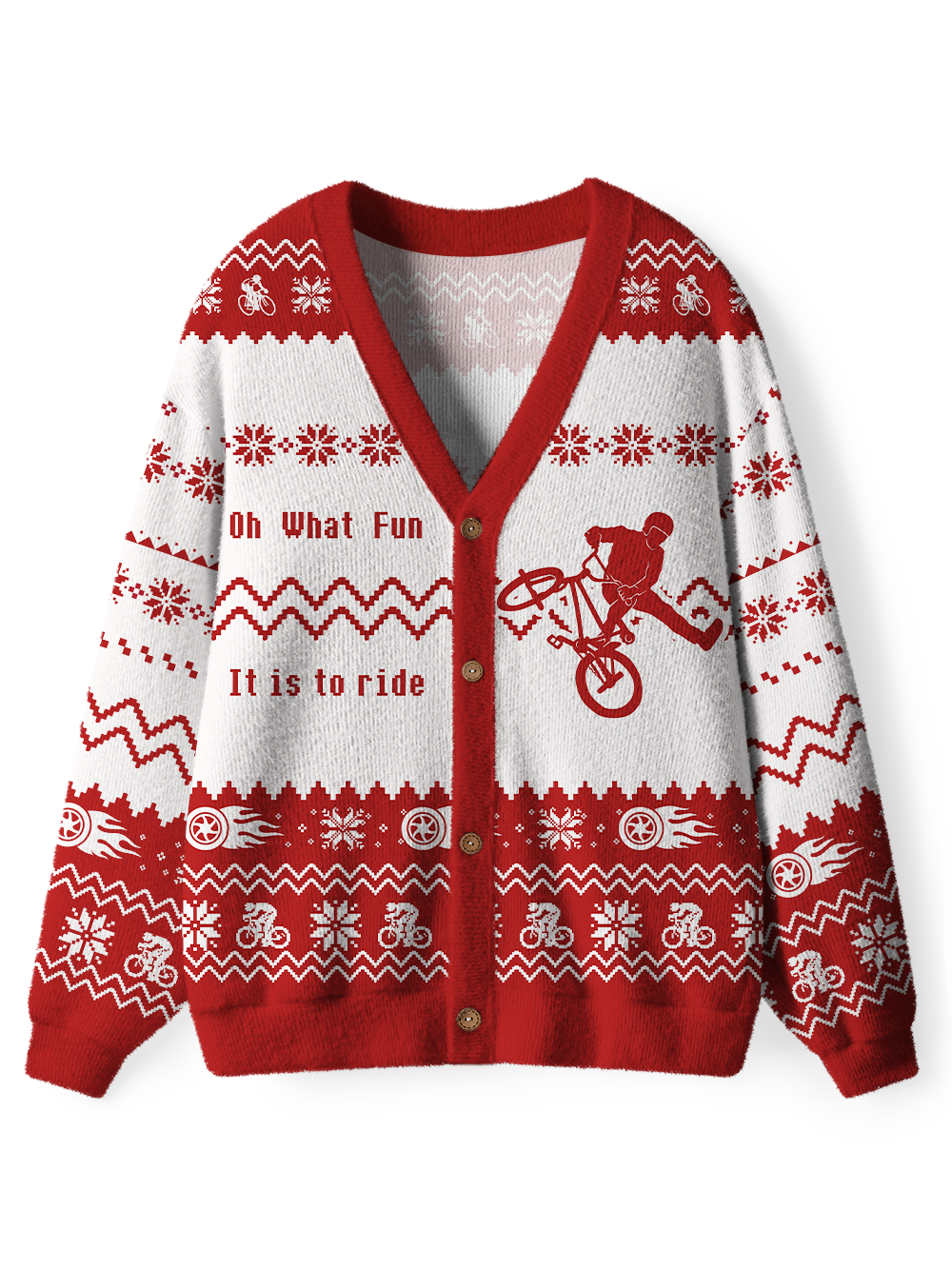 Orionride A Fun Day Men's Cardigan Knit Sweaters