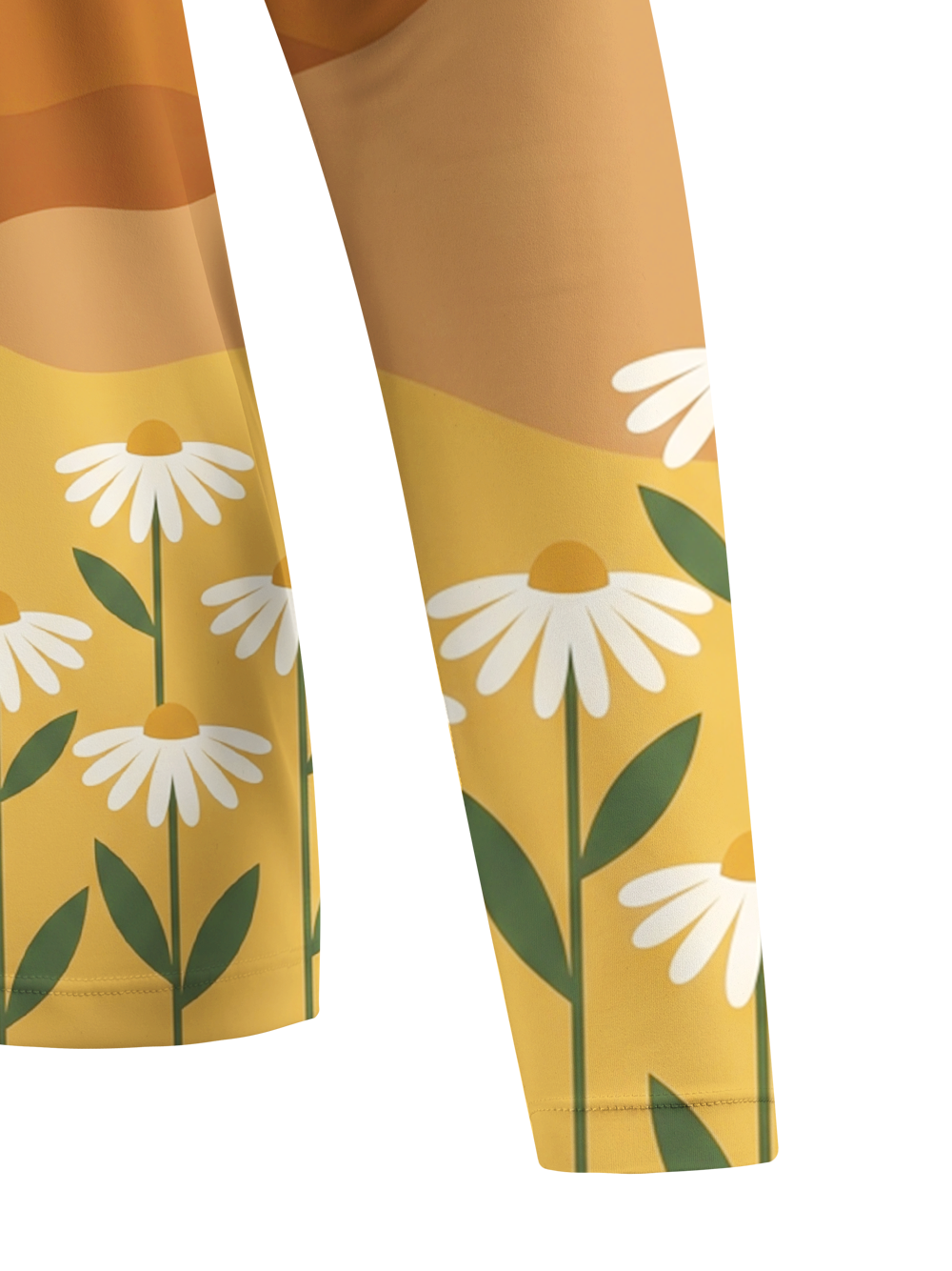 Orionride Sunrise Daisy Field Women's Quick Dry Downhill Jersey