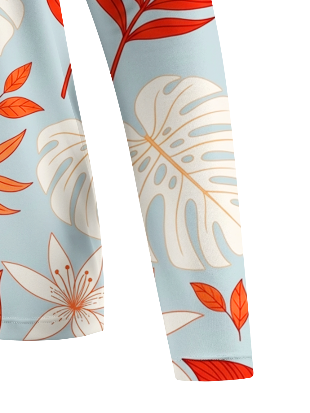 Orionride Tropical Floral Pattern Women's Quick Dry Downhill Jersey