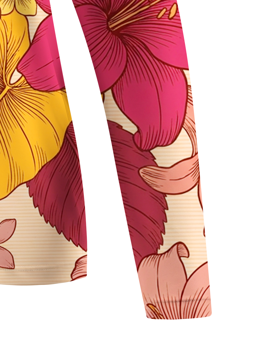 Orionride Vibrant flowers Women's Quick Dry Downhill Jersey