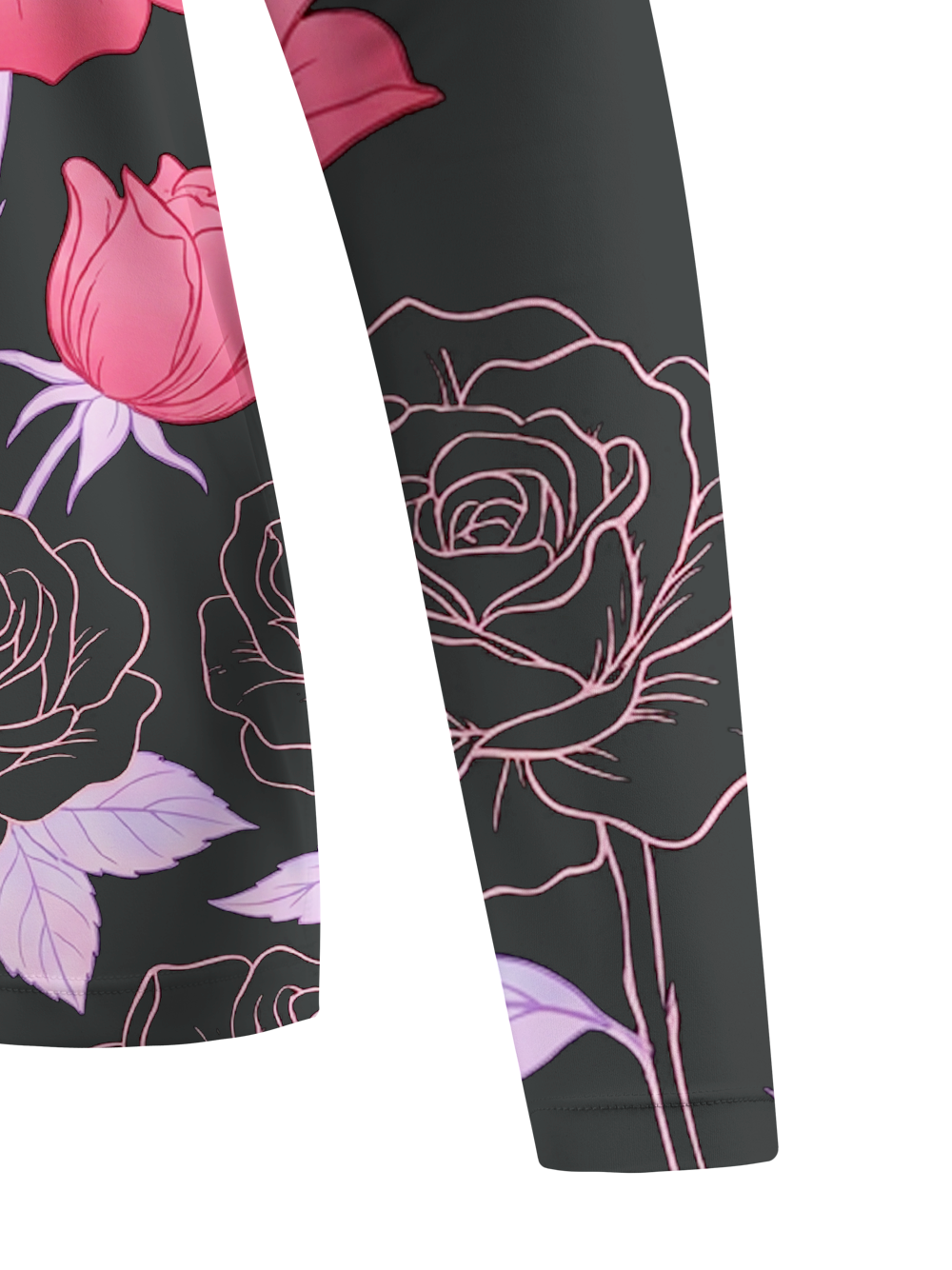 Orionride Night Twin Rose Women's Quick Dry Downhill Jersey