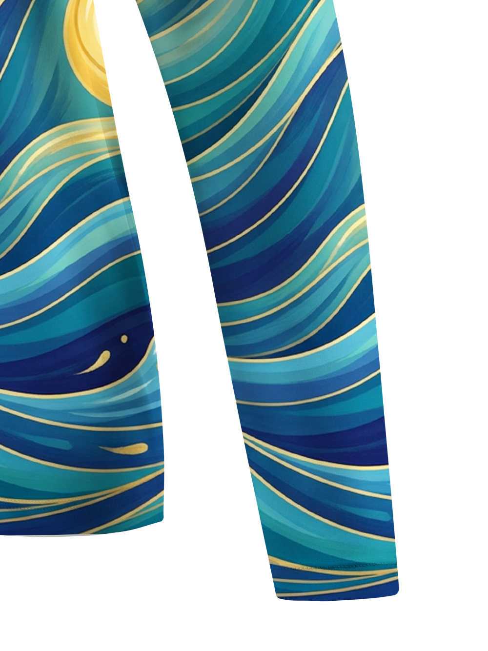 Orionride Gold Swirl Women's Quick Dry Downhill Jersey