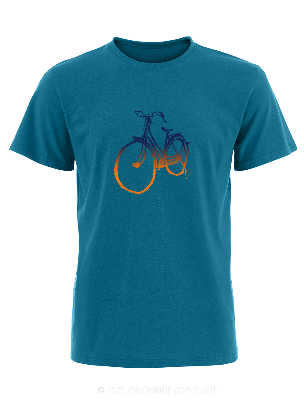Orionride Gradient Bicycle Short Sleeves Bike T-Shirt