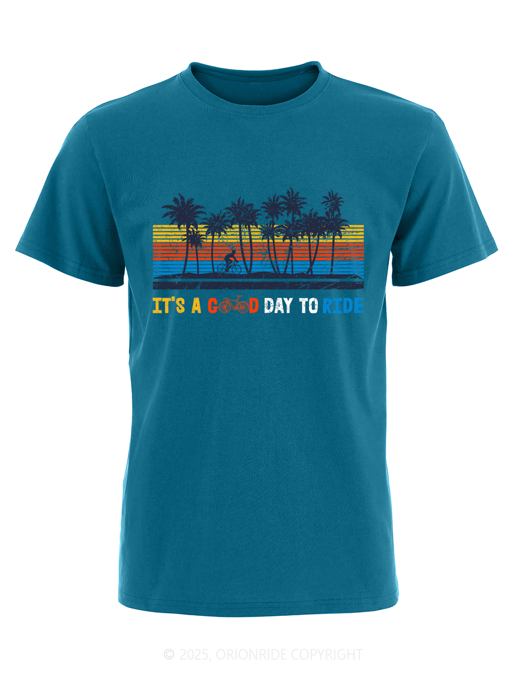 Orionride It's A Good Day To Ride Short Sleeves Bike T-Shirt