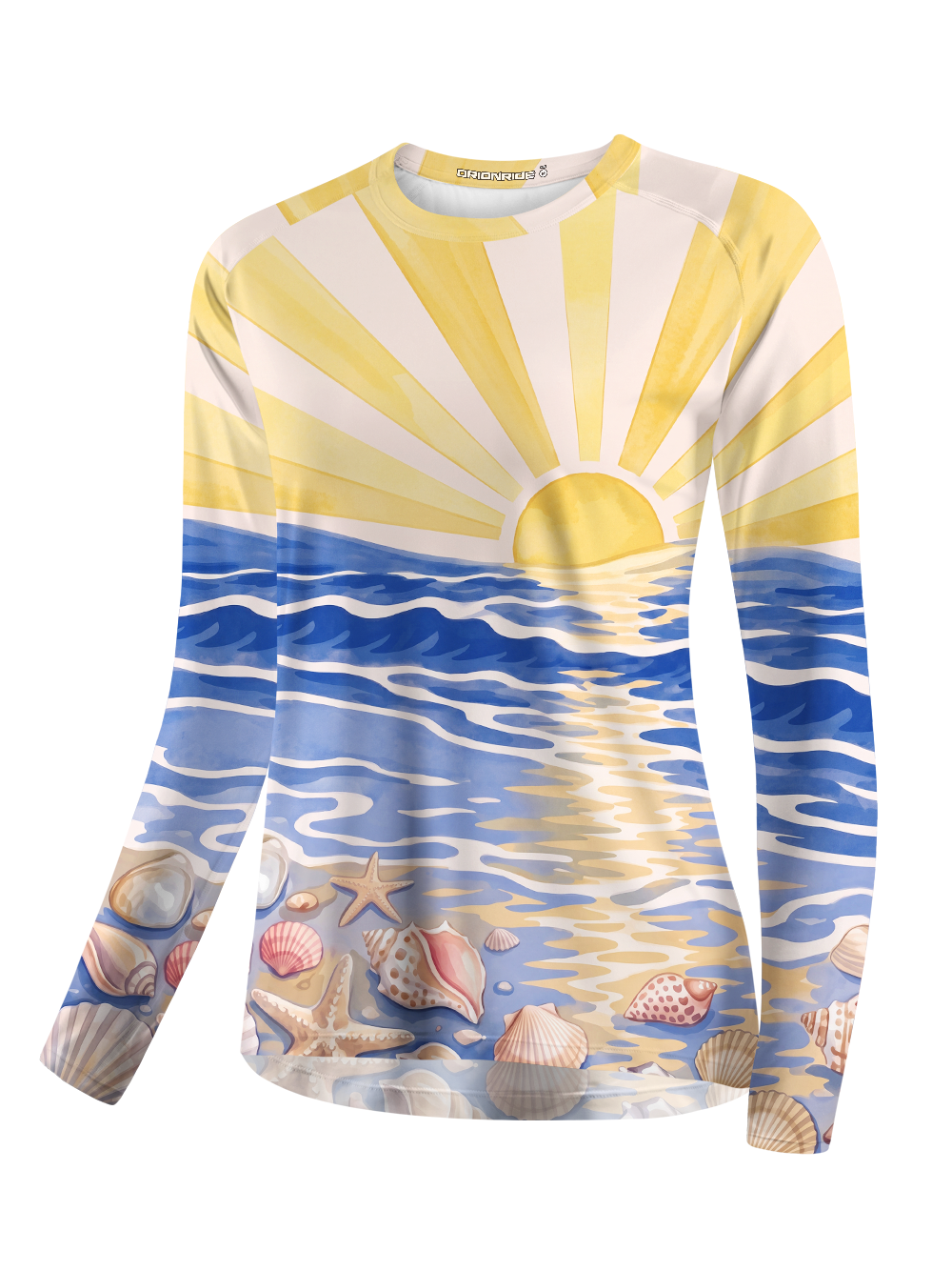 Orionride Morning Sea Shell Women's Quick Dry Downhill Jersey