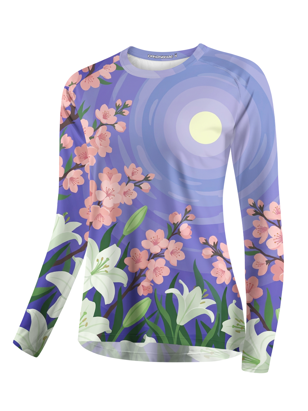 Orionride Lunar Bloom Women's Quick Dry Downhill Jersey