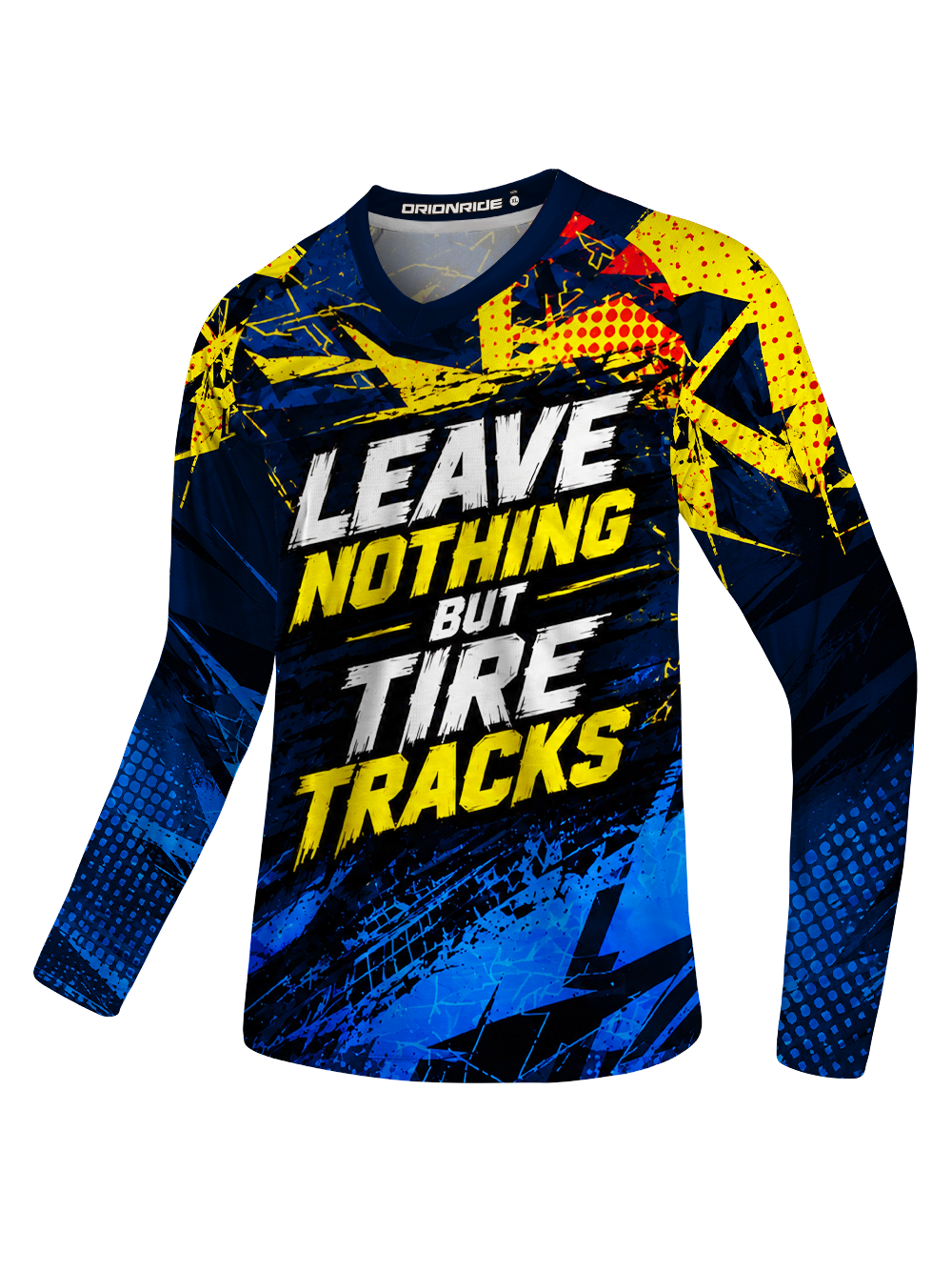 Orionride Leave A Trace Long Sleeve Downhill Jersey