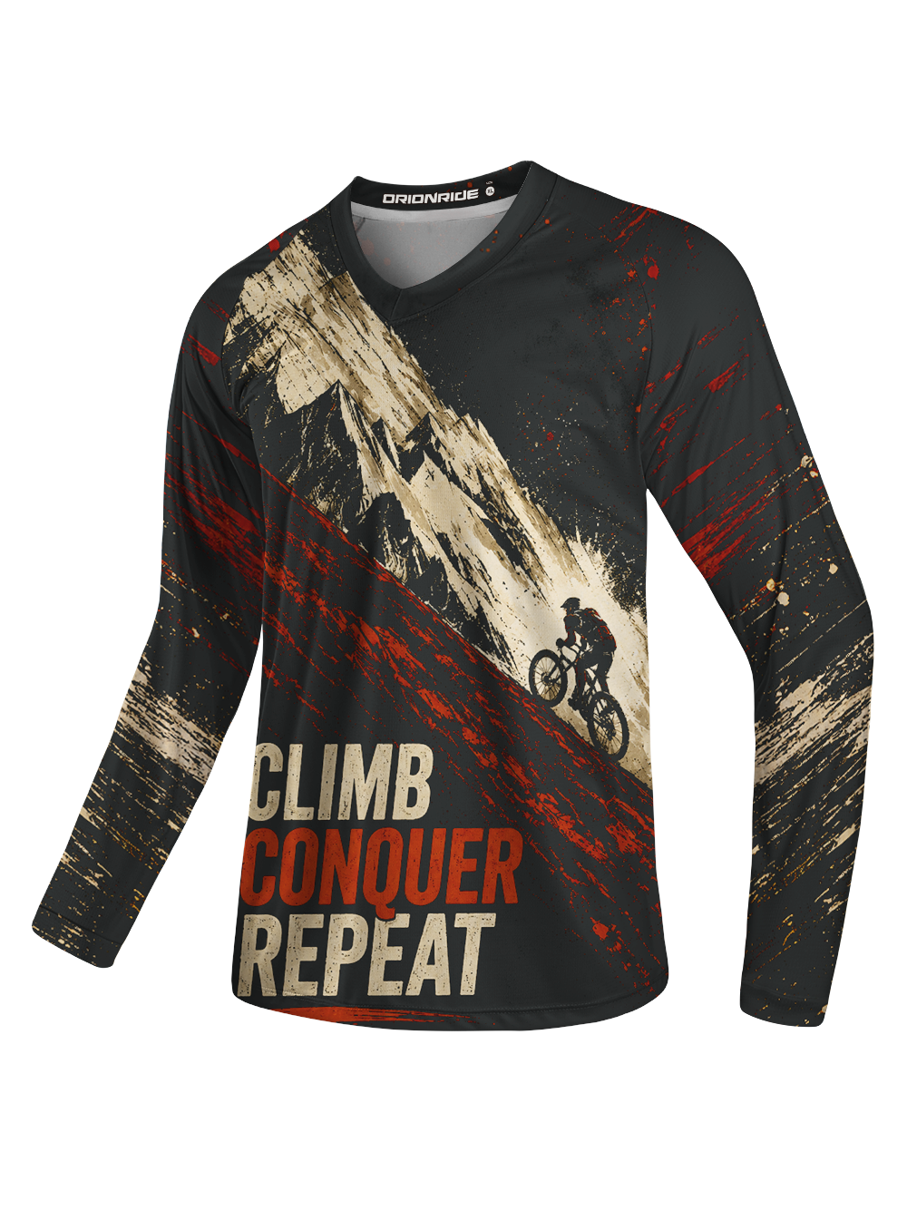 Orionride Conquer Cycling Long Sleeve Downhill Jersey